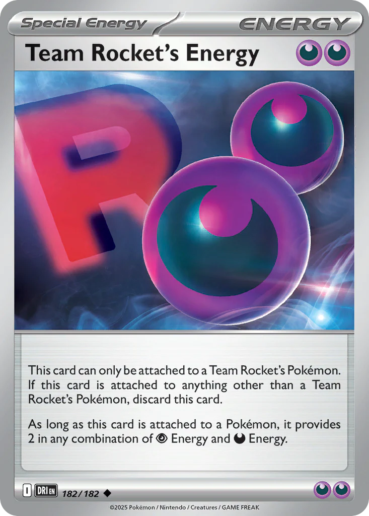 Team Rocket's Energy (182/182) - Destined Rivals (DRI)