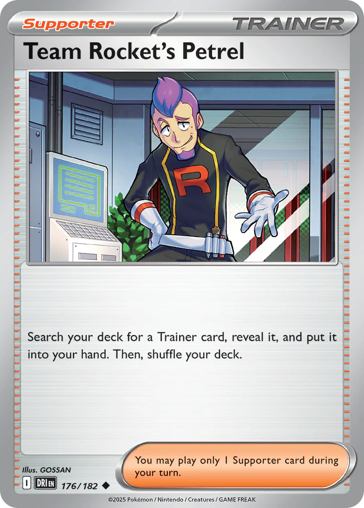 Team Rocket's Petrel (176/182) - Destined Rivals (DRI)