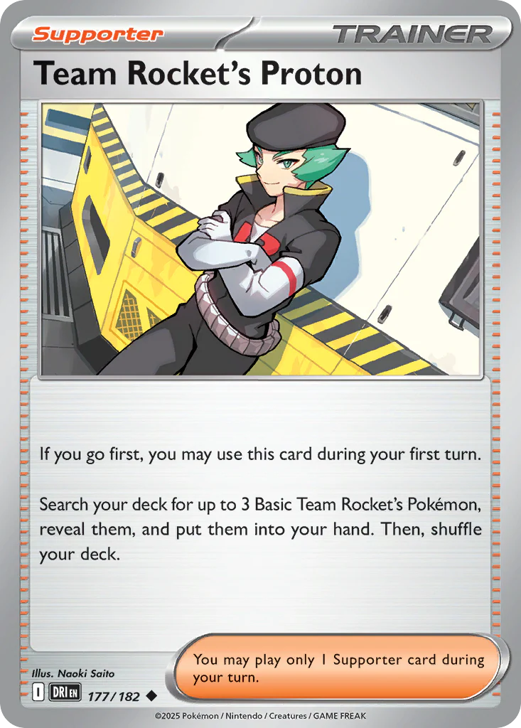 Team Rocket's Proton (177/182) - Destined Rivals (DRI)