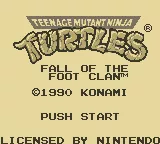 Teenage Mutant Ninja Turtles: Fall of the Foot Clan - Game Boy - Image 2