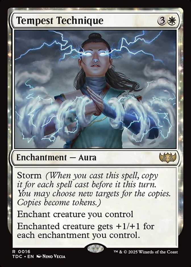 Tempest Technique - Tarkir: Dragonstorm Commander (TDC)