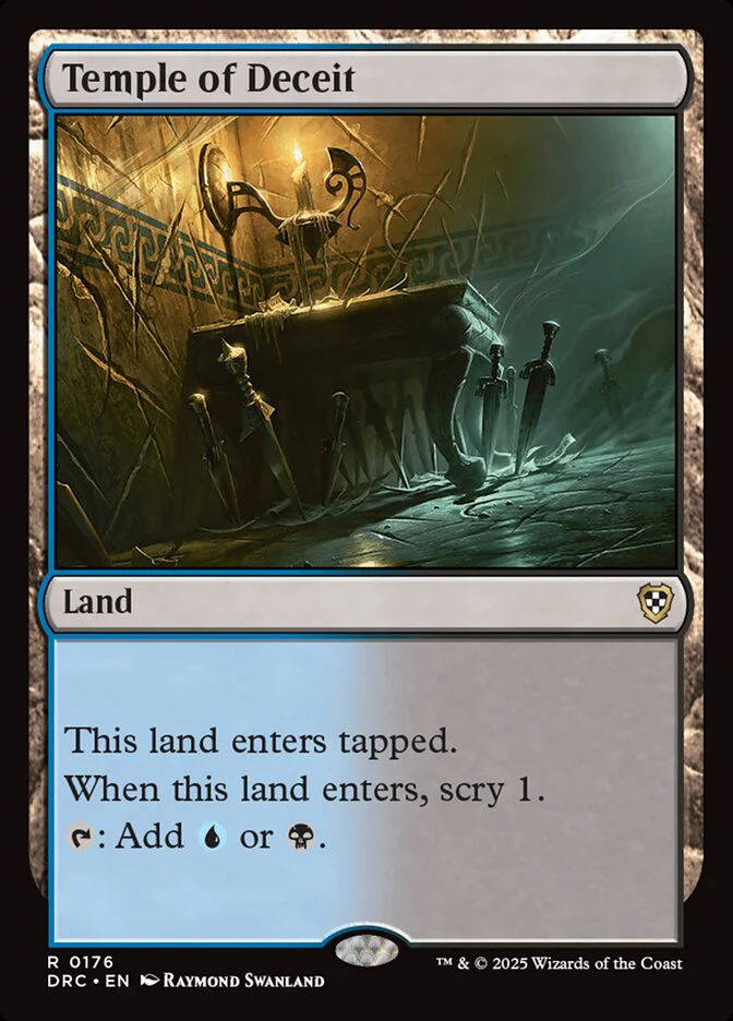 Temple of Deceit - Aetherdrift Commander (DRC)