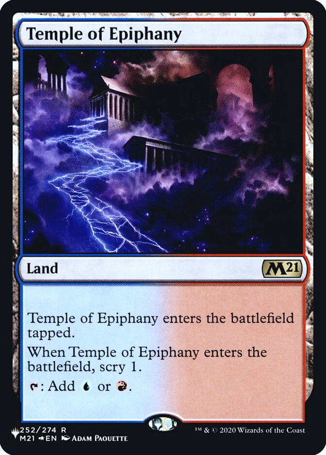 Temple of Epiphany - [Foil] The List (PLST)