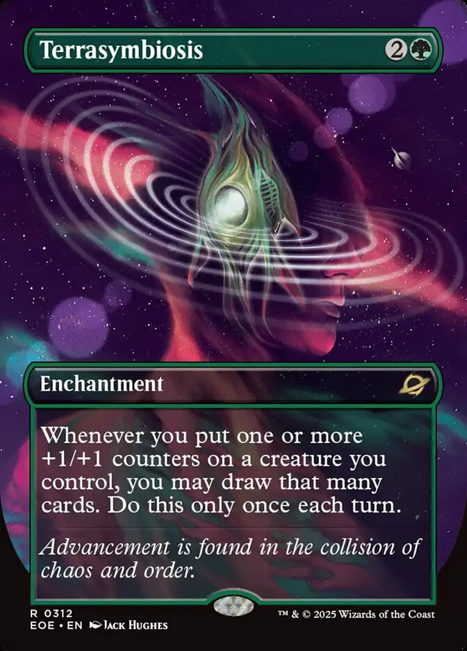 Terrasymbiosis (312) - [Foil, Borderless] Edge of Eternities (EOE)