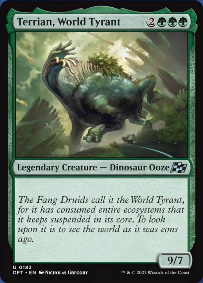 Terrian, World Tyrant - Aetherdrift (DFT)