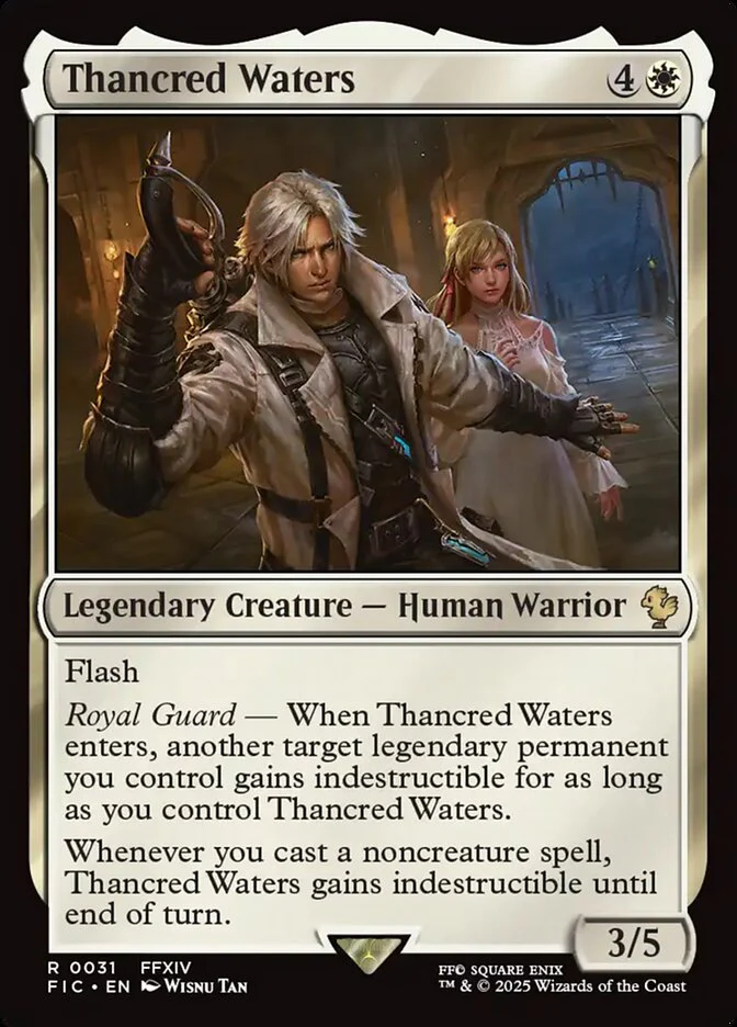 Thancred Waters (31) - [Surge Foil] Final Fantasy Commander (FIC)