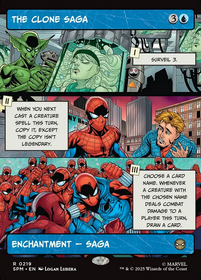 The Clone Saga (219) - [Foil, Showcase] Marvel's Spider-Man (SPM)