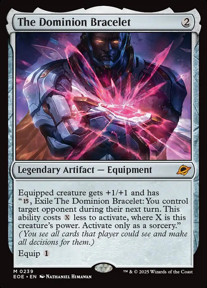 The Dominion Bracelet (239) - [Foil] Edge of Eternities (EOE)