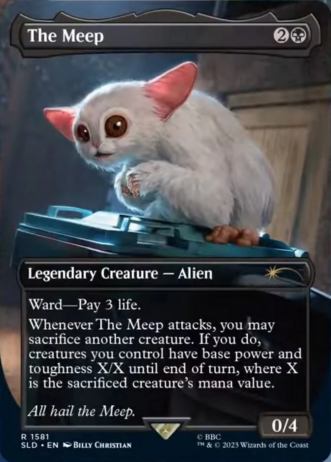 The Meep (1581) - [Full Art] Secret Lair Drop (SLD)