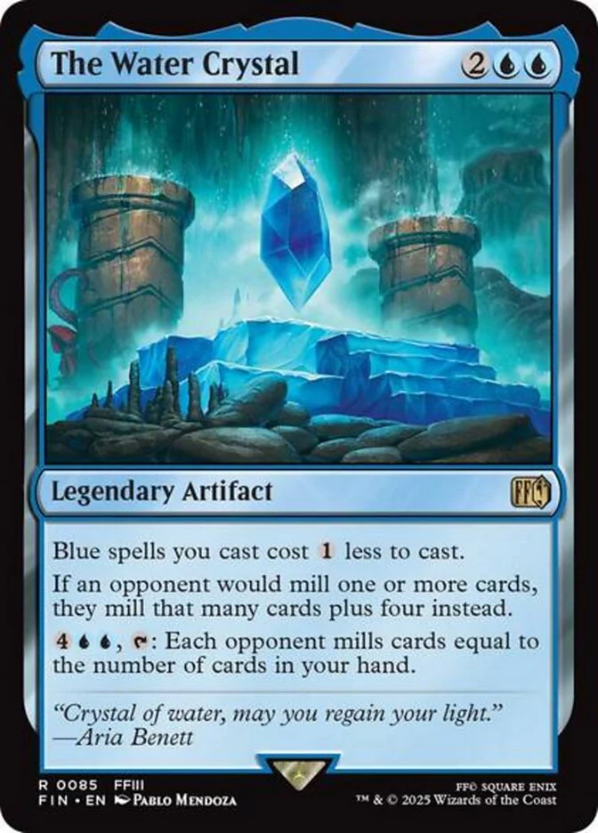The Water Crystal (85) - [Foil] Final Fantasy (FIN)