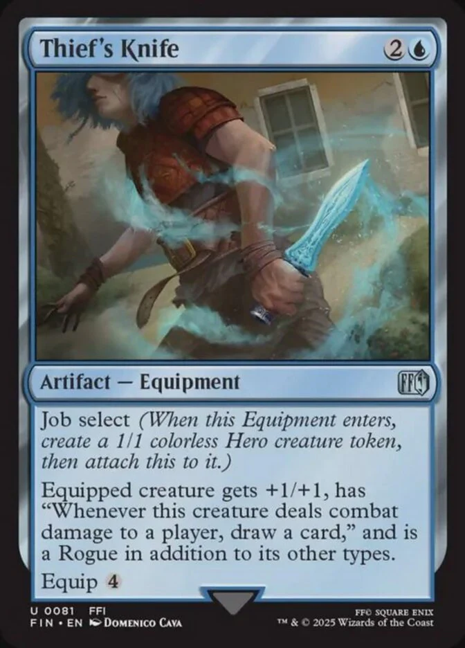 Thief's Knife (81) - [Foil] Final Fantasy (FIN)
