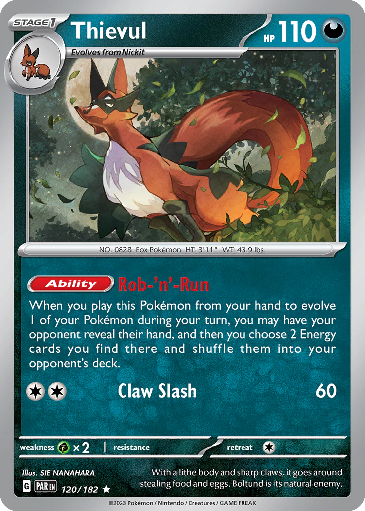 Thievul (120/182) - [Holo Foil] Paradox Rift (PAR)