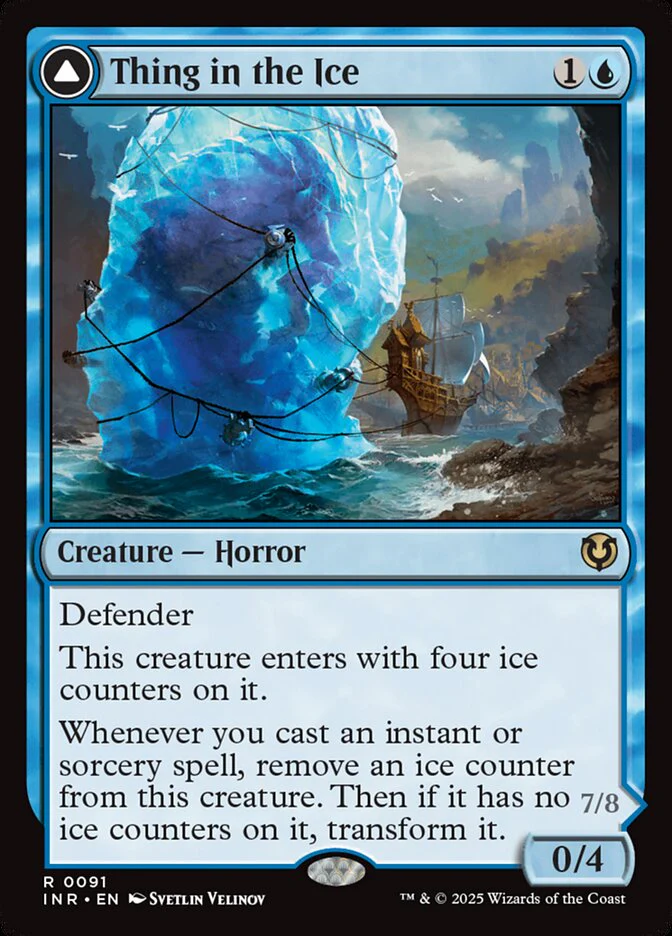 Thing in the Ice // Awoken Horror - [Foil] Innistrad Remastered (INR)