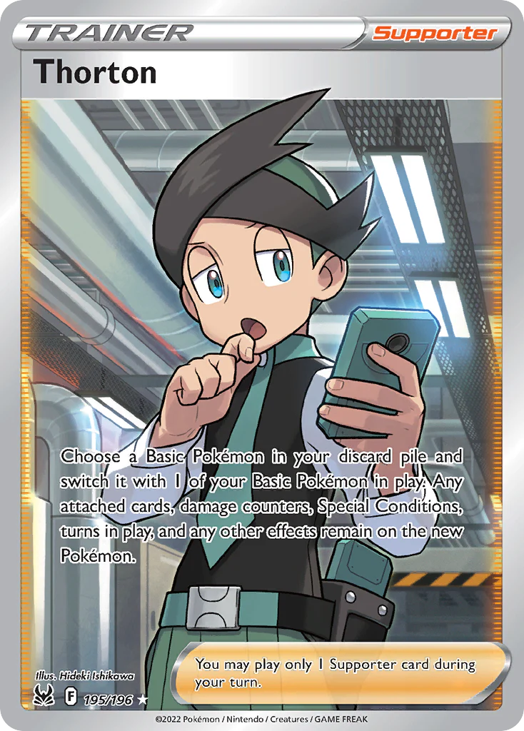 Thorton (195/196) - [Full Art] Lost Origin (LOR)