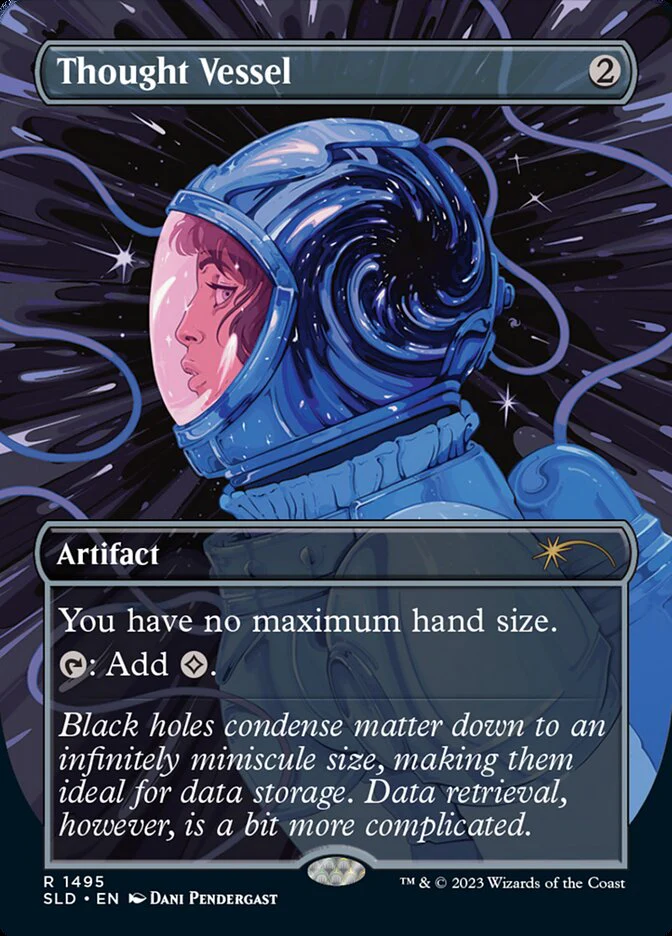 Thought Vessel (1495) - [Borderless] Secret Lair Drop (SLD)