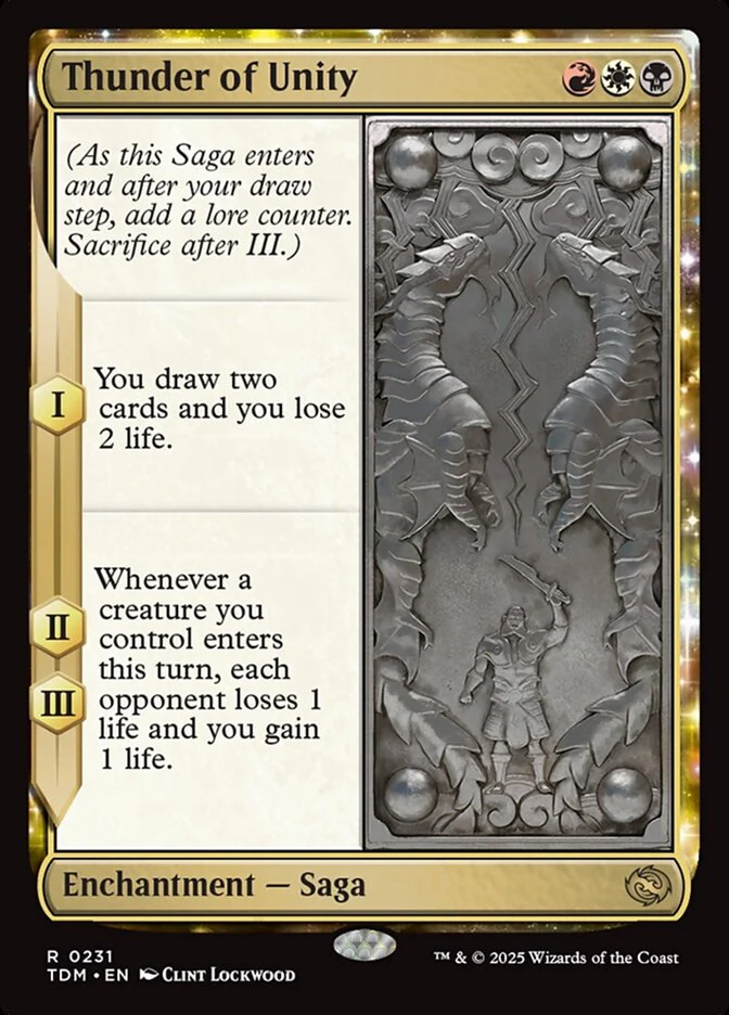 Thunder of Unity (231) - Tarkir: Dragonstorm (TDM)