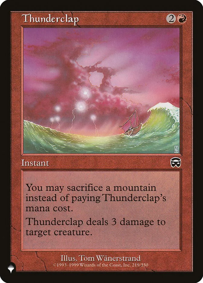 Thunderclap - The List (PLST)