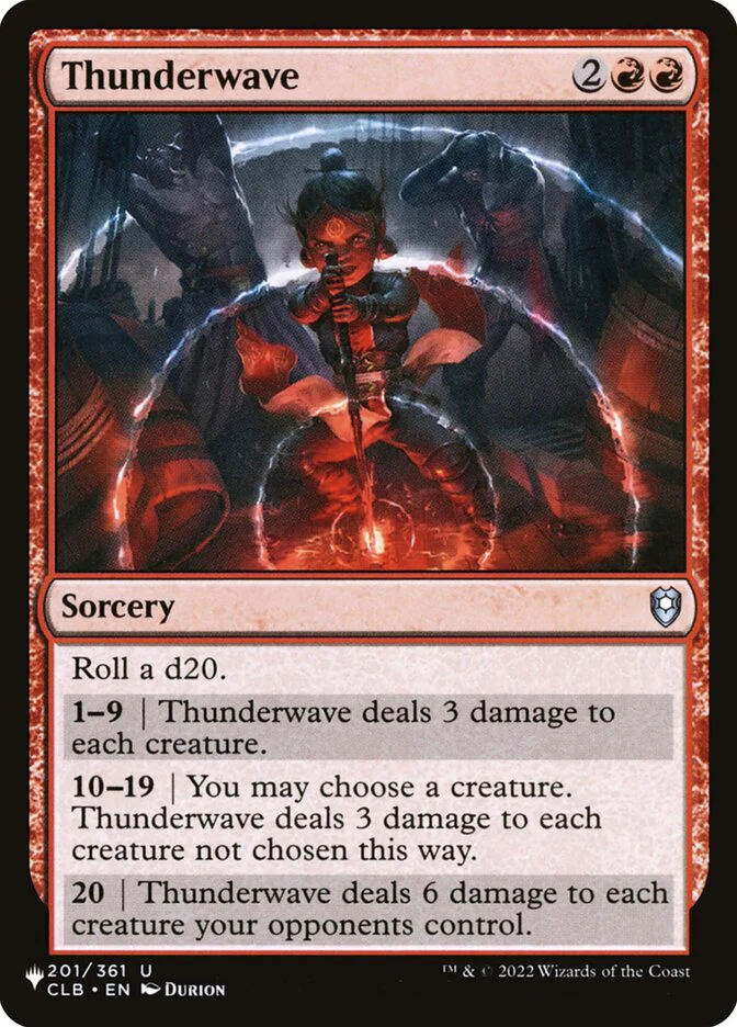 Thunderwave - The List (PLST)