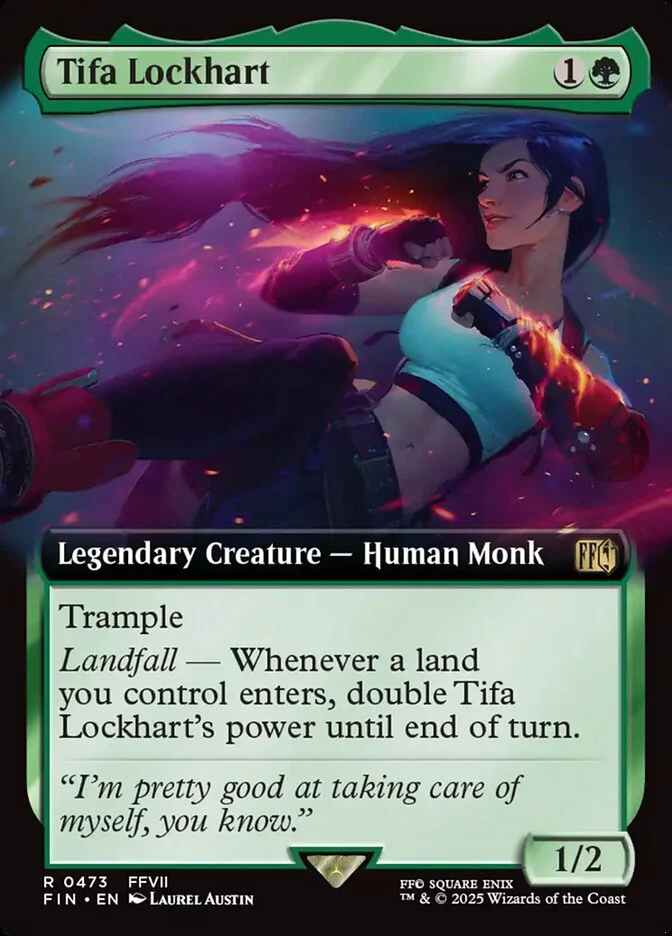 Tifa Lockhart (473) - [Foil, Extended Art] Final Fantasy (FIN)