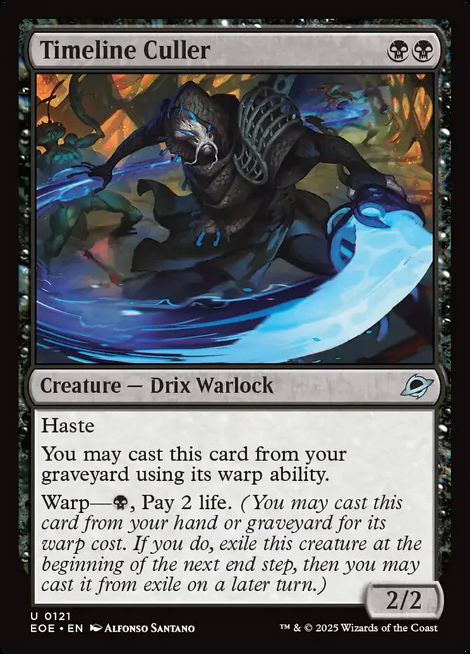 Timeline Culler (121) - [Foil] Edge of Eternities (EOE)