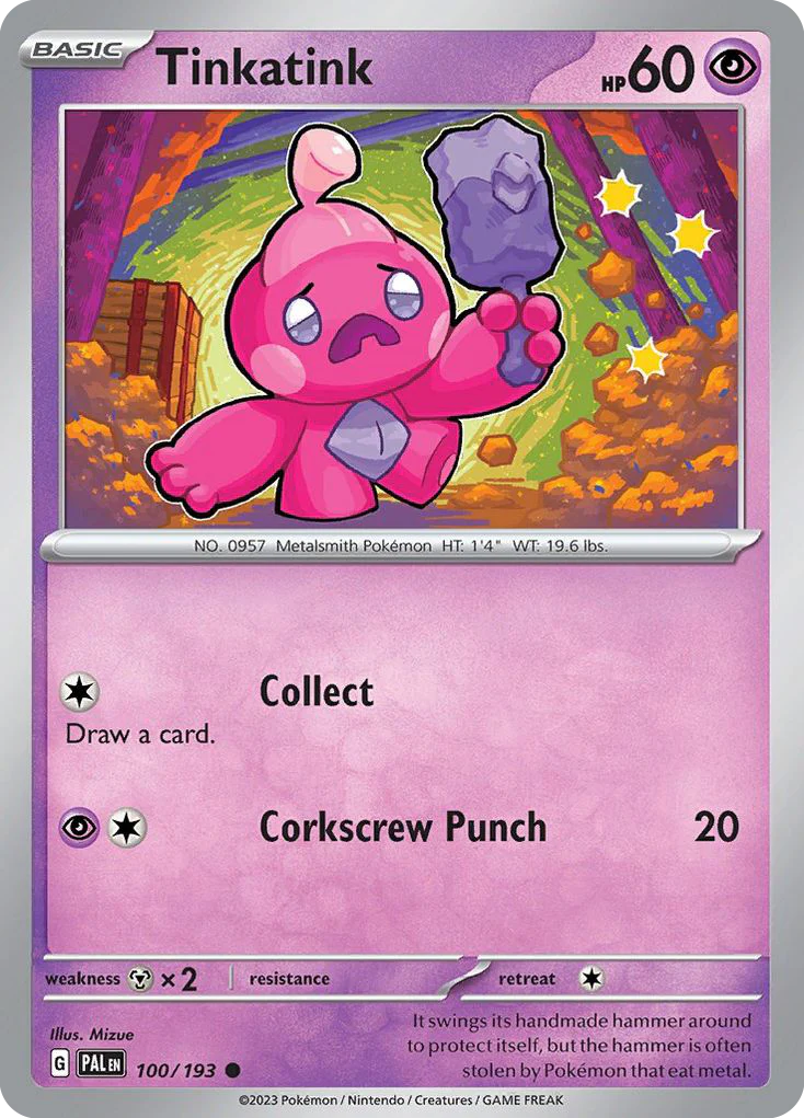 Tinkatink (100/193) - Paldea Evolved (PAL)
