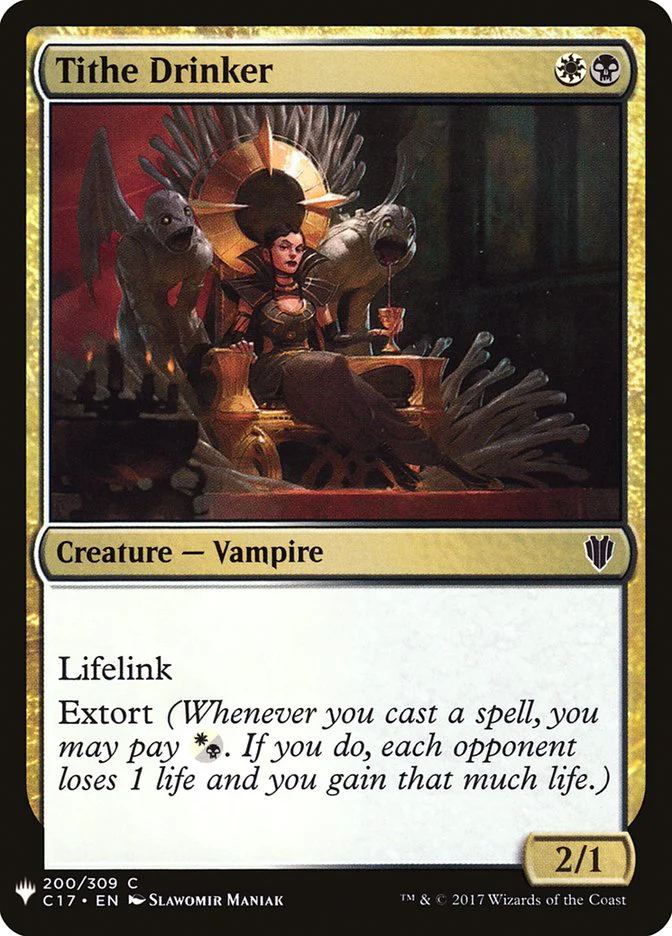 Tithe Drinker - The List (PLST)