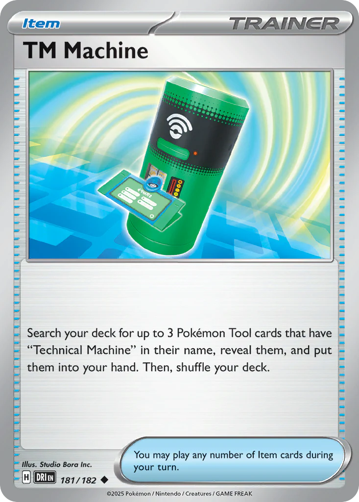 TM Machine (181/182) - [Reverse Holo] Destined Rivals (DRI)