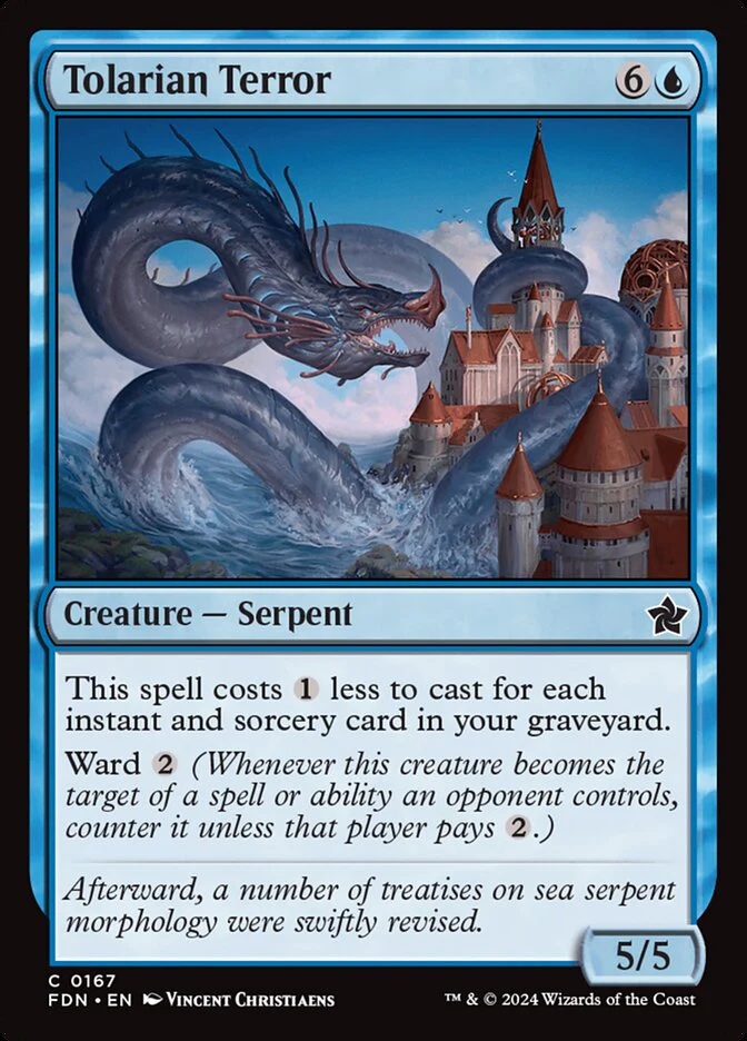 Tolarian Terror - Foundations (FDN)