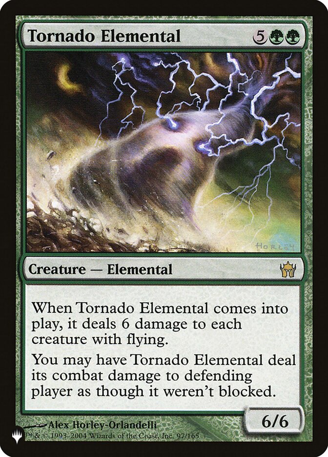 Tornado Elemental - The List (PLST)