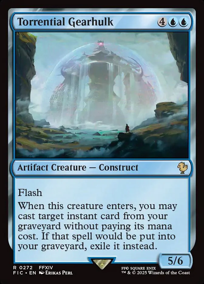 Torrential Gearhulk (272) - [Surge Foil] Final Fantasy Commander (FIC)