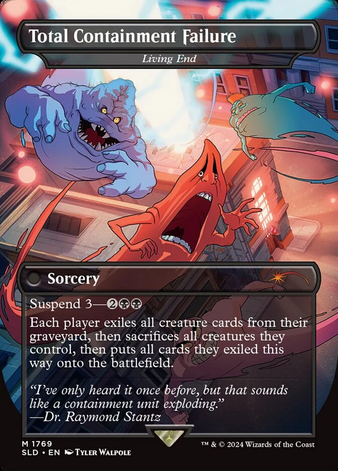 Total Containment Failure - Living End - [Borderless] Secret Lair Drop (SLD)