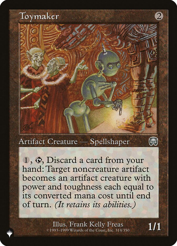 Toymaker - The List (PLST)