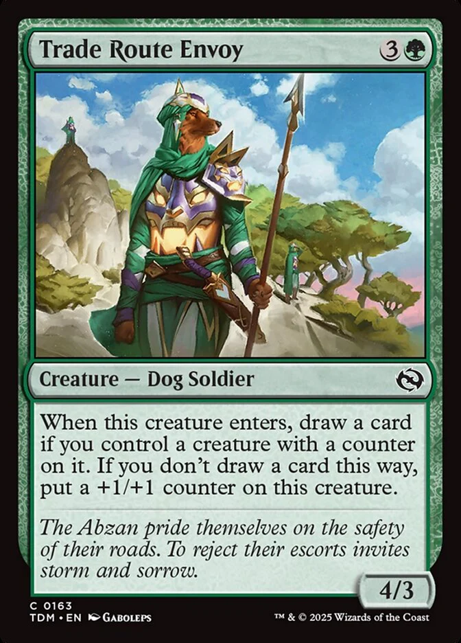 Trade Route Envoy (163) - [Foil] Tarkir: Dragonstorm (TDM)