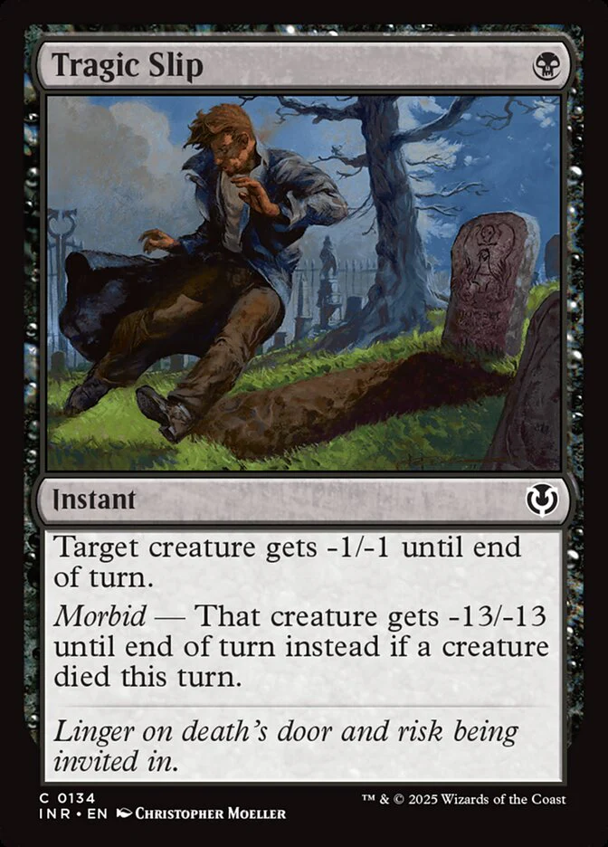Tragic Slip - [Foil] Innistrad Remastered (INR)
