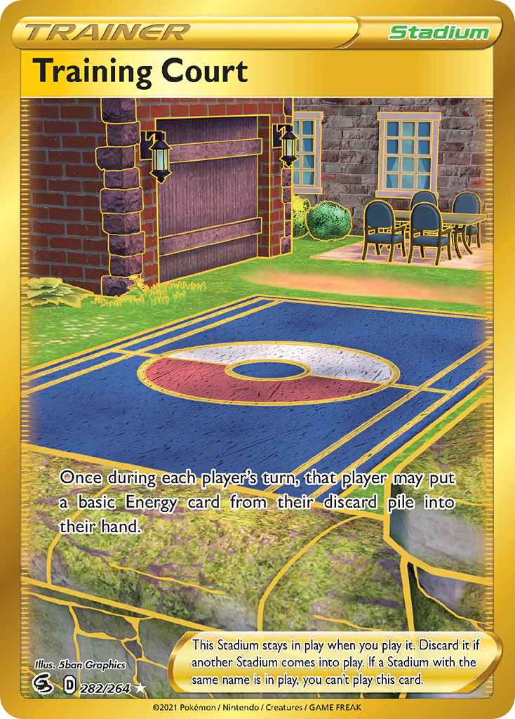 Training Court (282/264) - [Secret Rare] Fusion Strike (FST)