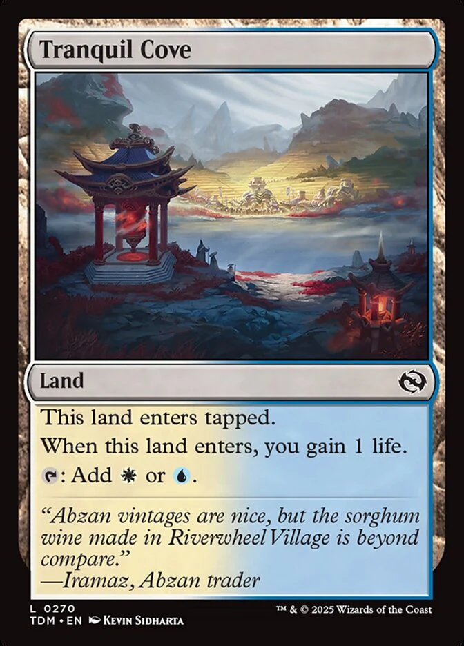 Tranquil Cove (270) - [Foil] Tarkir: Dragonstorm (TDM)