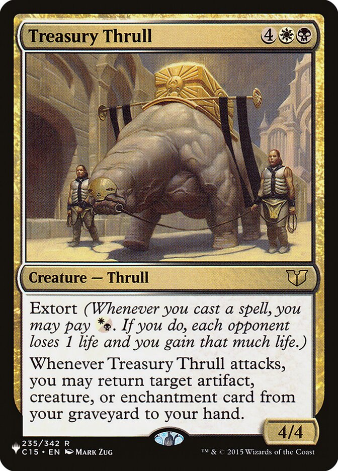 Treasury Thrull - The List (PLST)