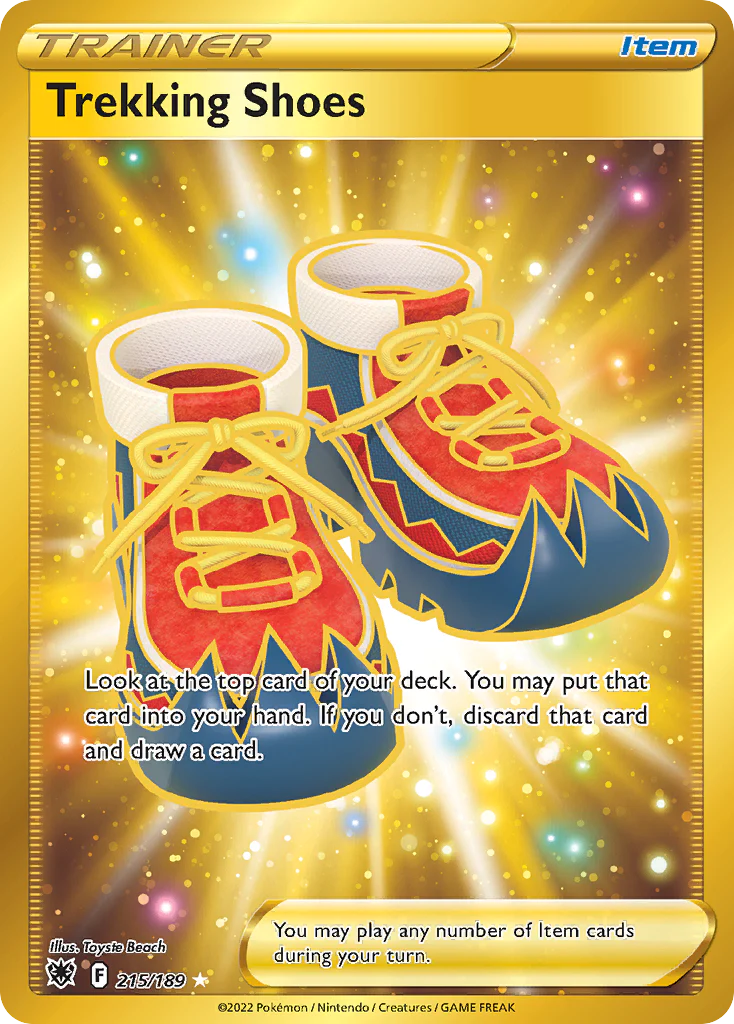 Trekking Shoes (215/189) - [Secret Rare] Astral Radiance (ASR)