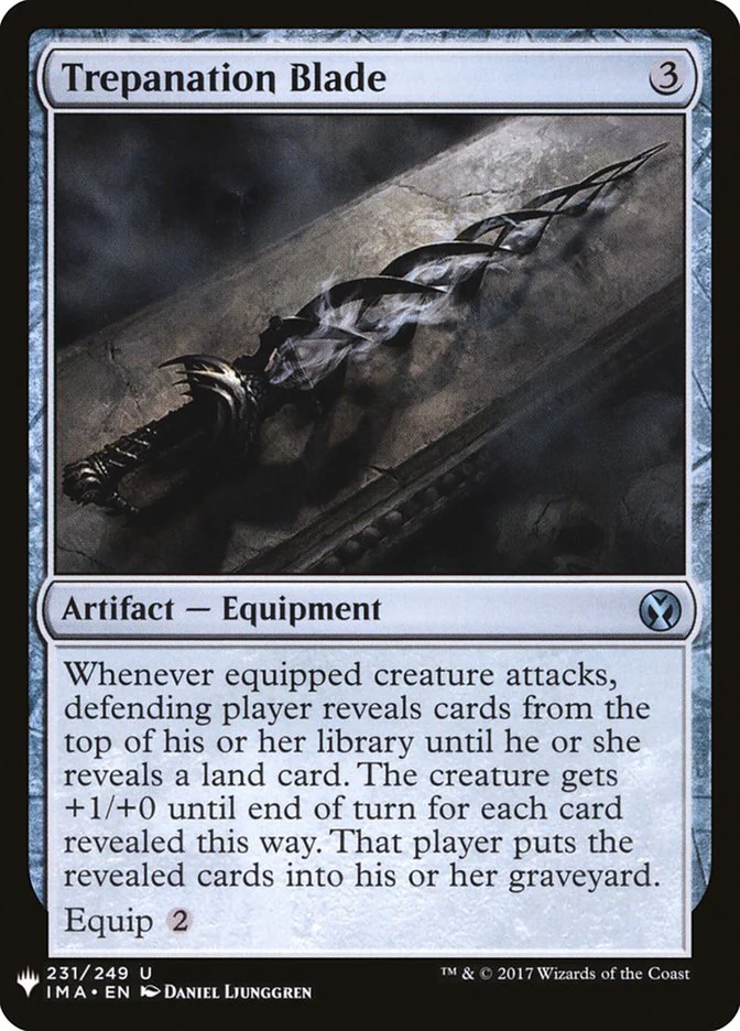 Trepanation Blade - The List (PLST)