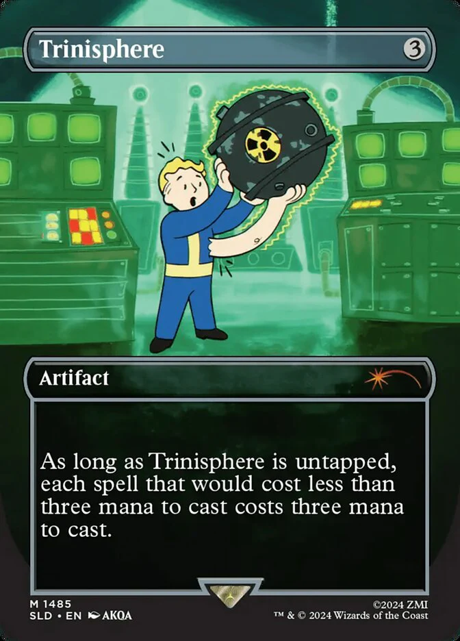 Trinisphere (1485) - [Borderless] Secret Lair Drop (SLD)