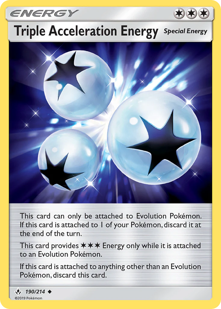 Triple Acceleration Energy (190/214) - Unbroken Bonds (UNB)