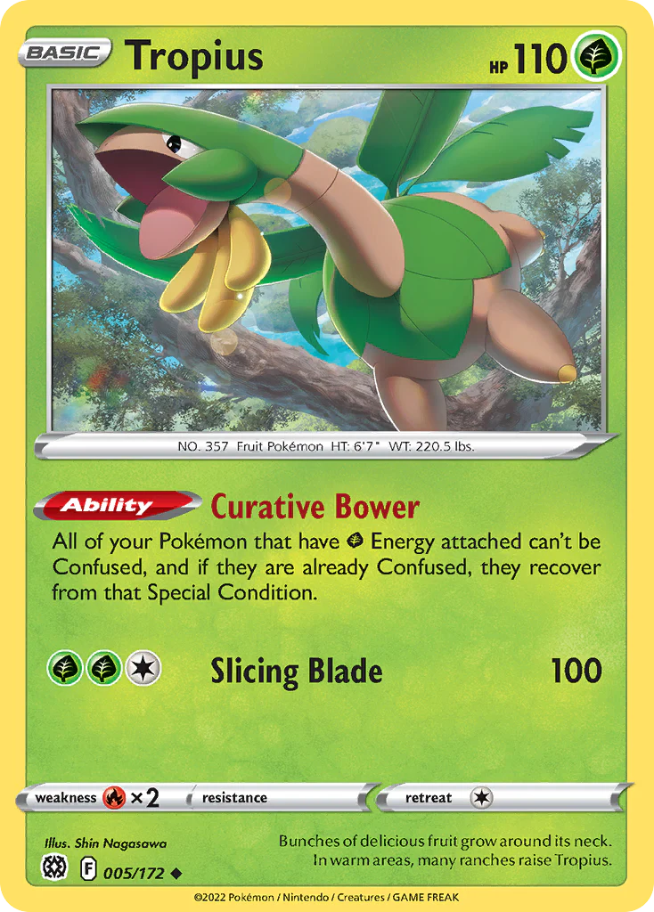 Tropius (5/172) - Brilliant Stars (BRS)