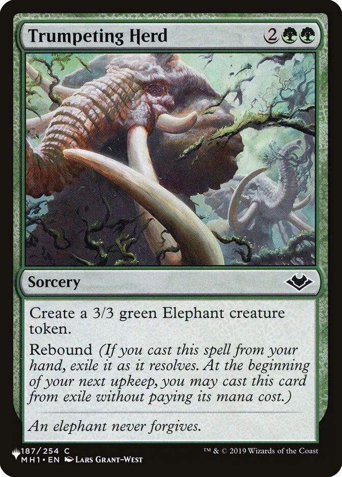 Trumpeting Herd - The List (PLST)