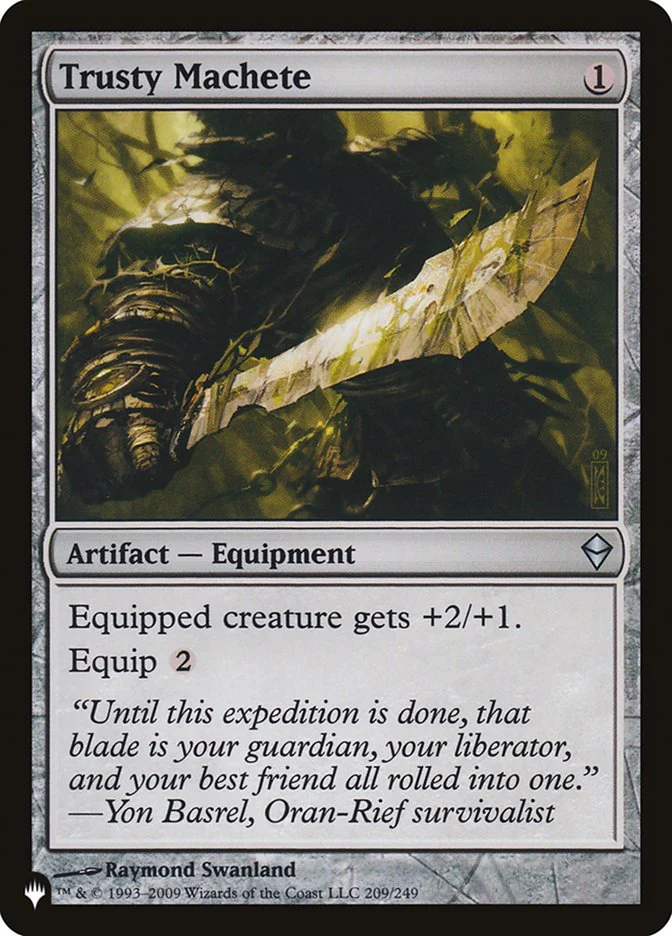 Trusty Machete - The List (PLST)