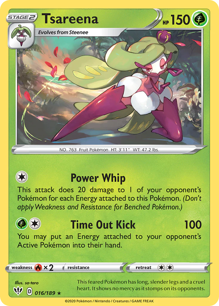 Tsareena (16/189) - Darkness Ablaze (DAA)