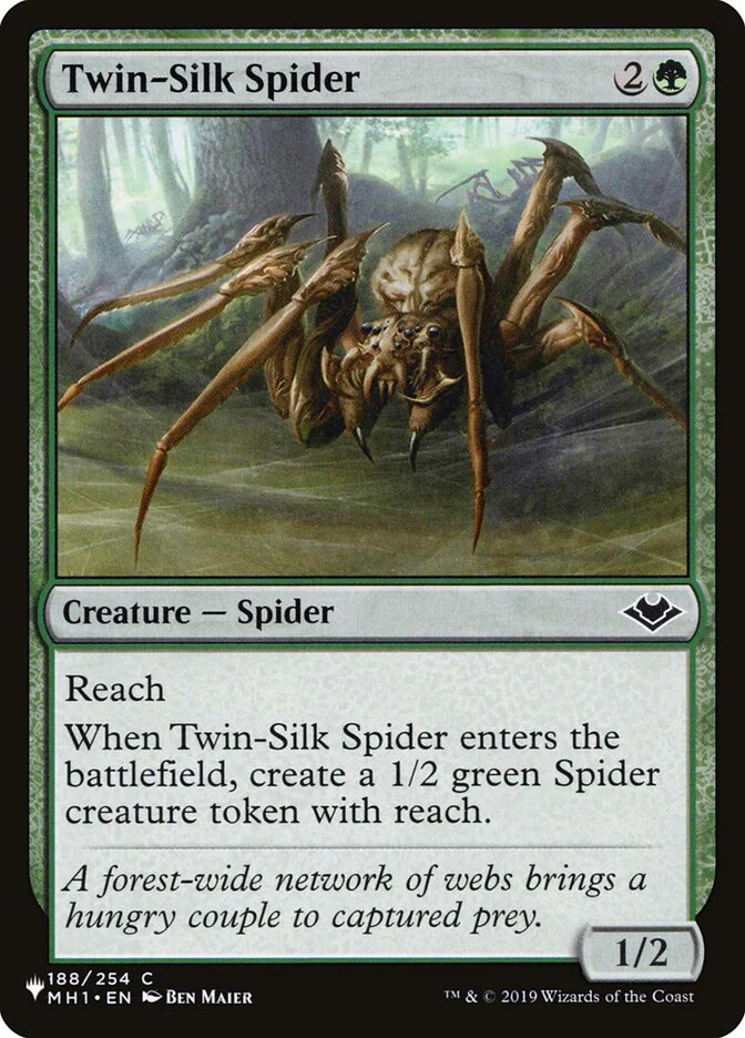 Twin-Silk Spider - The List (PLST)