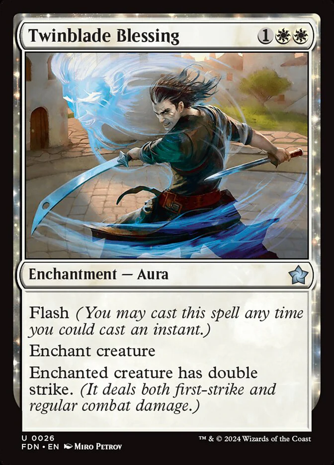 Twinblade Blessing - Foundations (FDN)