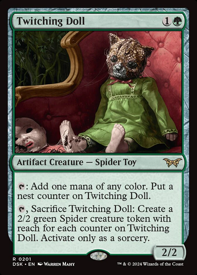 Twitching Doll - [Foil] Duskmourn: House of Horror (DSK)