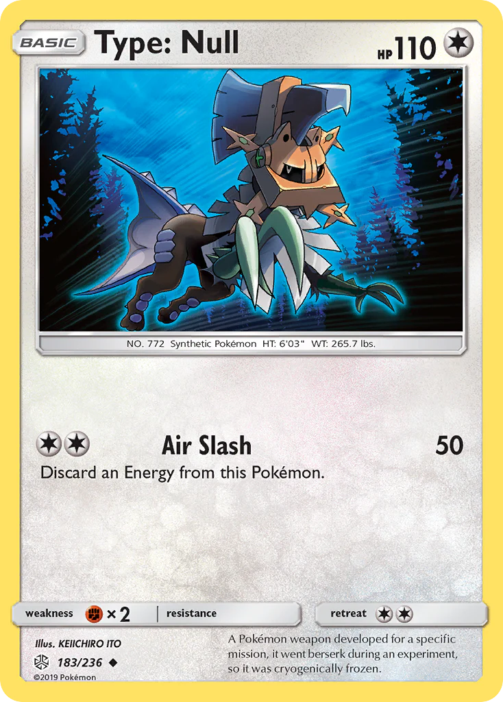 Type: Null (183/236) - [Reverse Holo] Cosmic Eclipse (CEC)