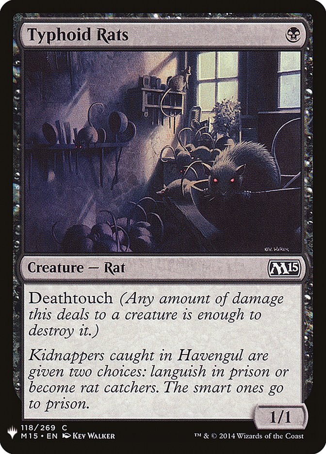 Typhoid Rats - The List (PLST)